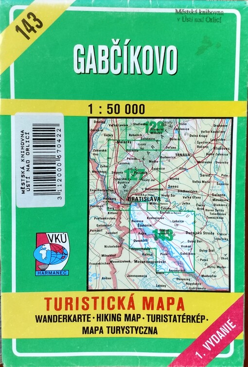 Gabčíkovo [kartografický dokument] : turistická mapa /