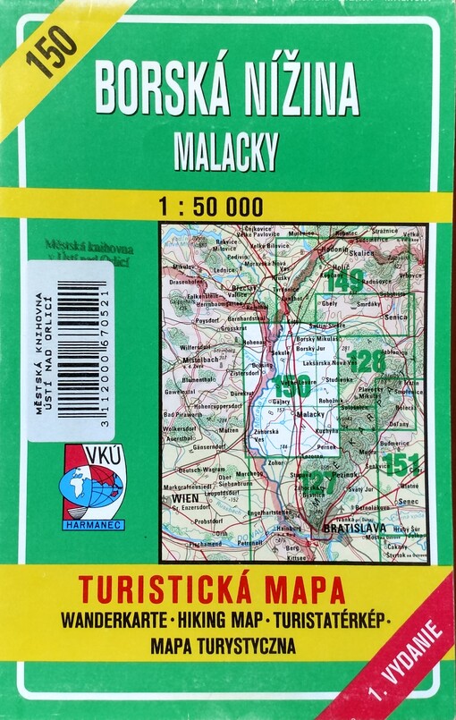 Borská nížina - Malacky [kartografický dokument] : turistická mapa / 