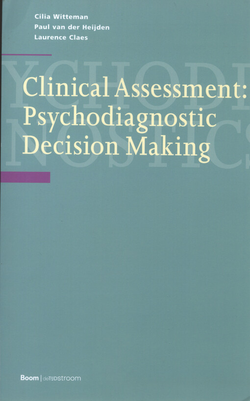 Clinical assessment : psychodiagnostic decision making