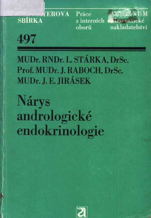 Nárys andrologické endokrinologie