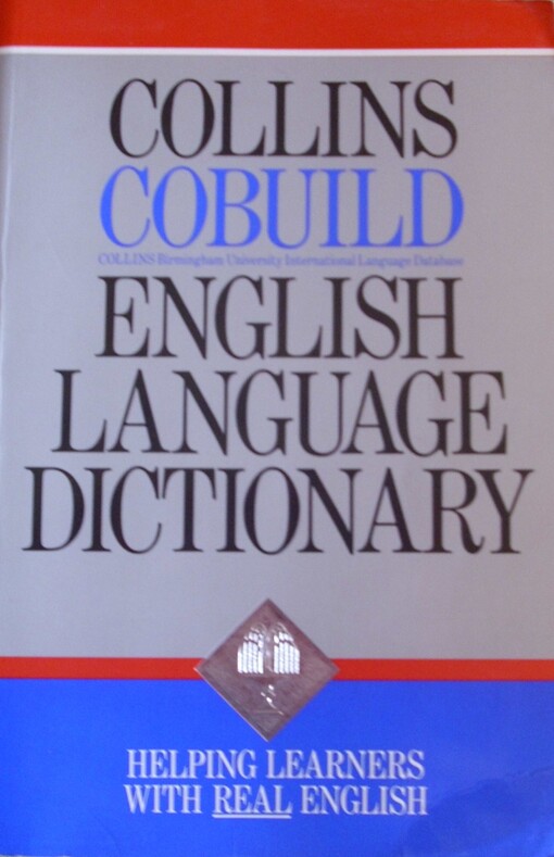 Collins Cobuild English Language Dictionary