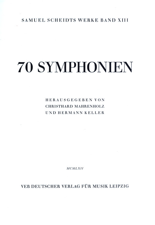 70 Symphonien