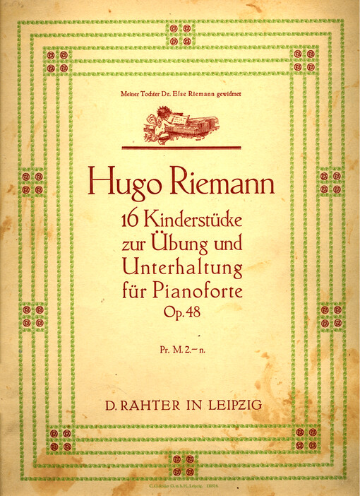 16 Kinderstücke zur Übung und Unterhaltung für Pianoforte Op. 48