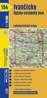 IvančickoDyjsko-svratecký úval : cykloturistická mapa 1:70 000