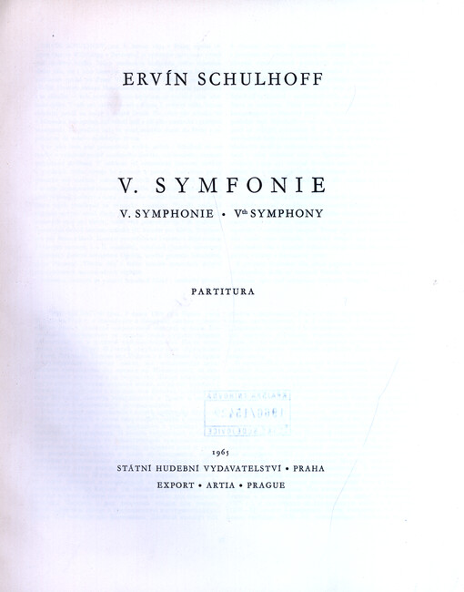 V. symfonie