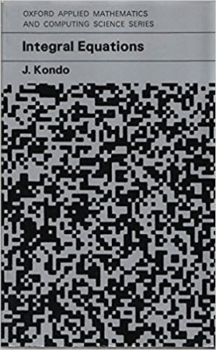 Integral Equations (Oxford Applied Mathematics and Computing Science Series)