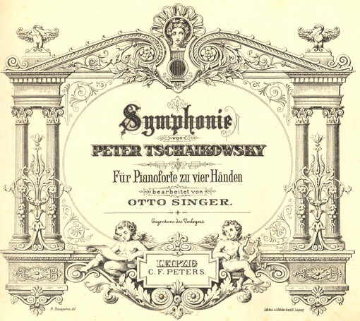 Vierte Symphonie Op. 36 für Pianoforte zu vier Händen