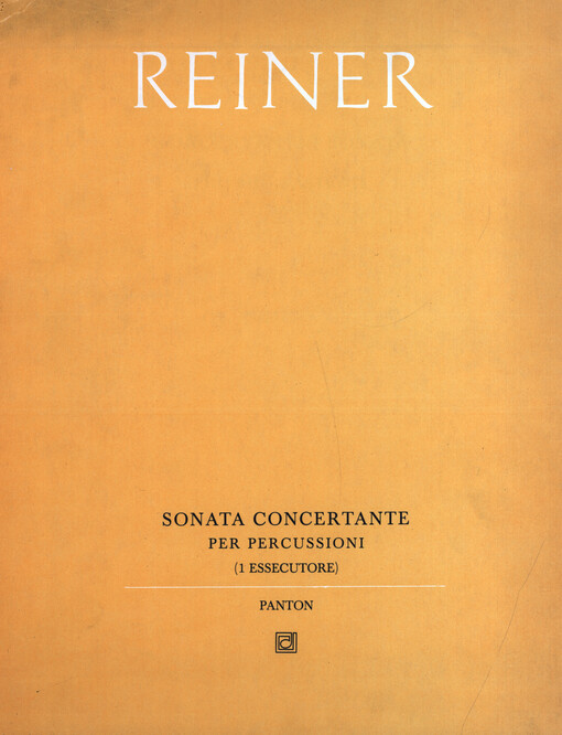 Sonata Concertante per Percussioni (1 essecutore)