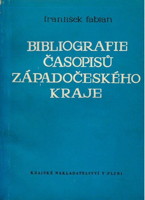 Bibliografie časopisů Západočeského kraje