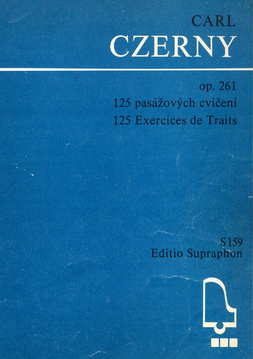 125 pasážových cvičení, op. 261 125 exercices de traits, op. 261