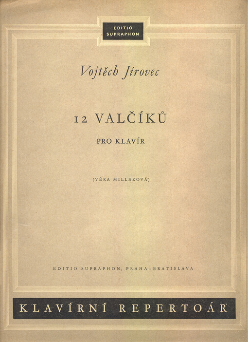 12 valčíků pro klavír