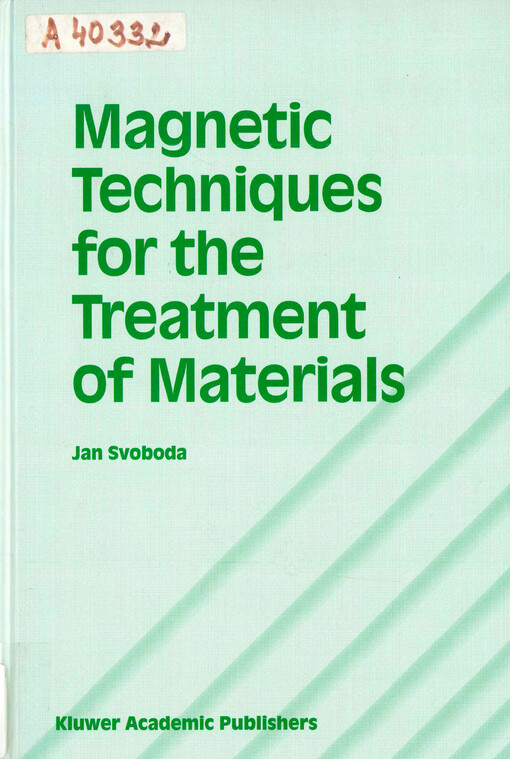 Magnetic techniques for the treatment of materials