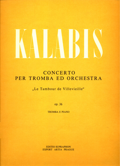 Concerto per Tromba ed Orchestra Le Tambour de Villevieille