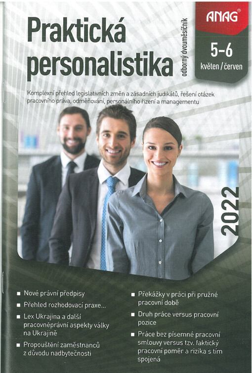 Praktická personalistika : odborný dvouměsíčník