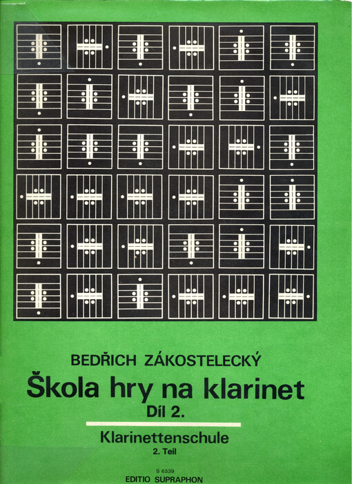 Škola hry na klarinet. Díl 2. = Klarinettenschule. 2. Teil