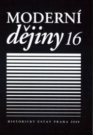 Moderní dějiny 16; Sborník k dějinám 19. a 20. století