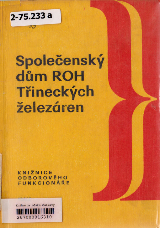 Společenský dům ROH Třineckých železáren