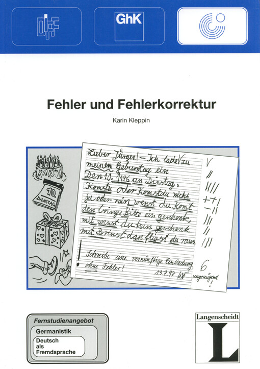 Fehler und Fehlerkorrektur