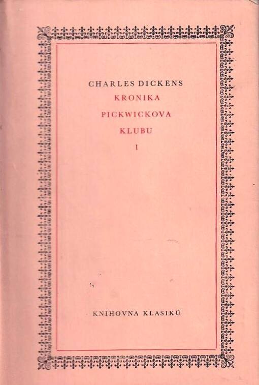Kronika Pickwickova klubu, 4. vyd. v Odeonu
