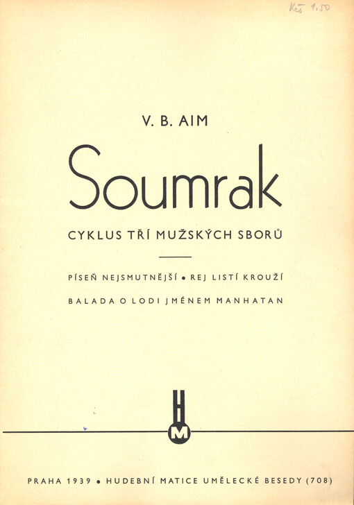 Soumrak cyklus tří mužských sborů