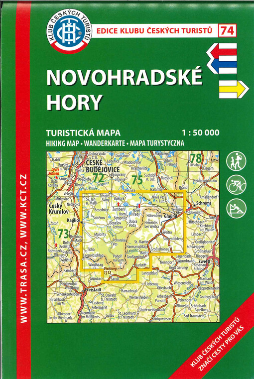 Novohradské hory : turistická mapa 1:50 000