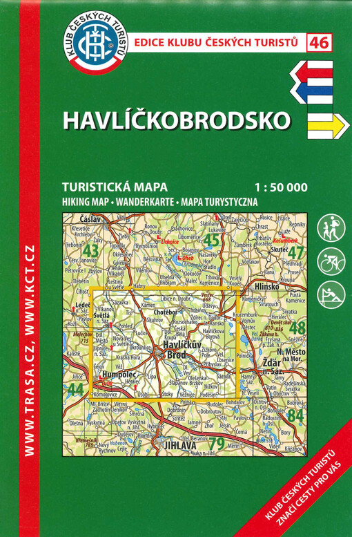 Havlíčkobrodsko : turistická mapa 1:50 000