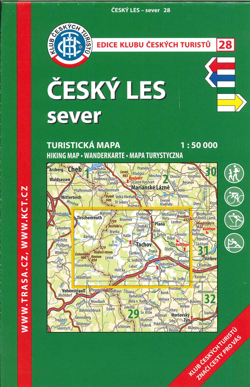 Český les : sever : turistická mapa 1:50 000
