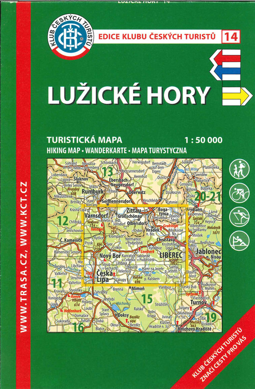 Lužické hory : turistická mapa 1:50 000