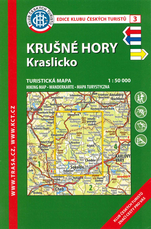 Krušné hory : Kraslicko : turistická mapa 1:50 000