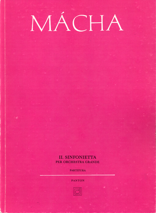 II. sinfonietta pro velký orchestr (