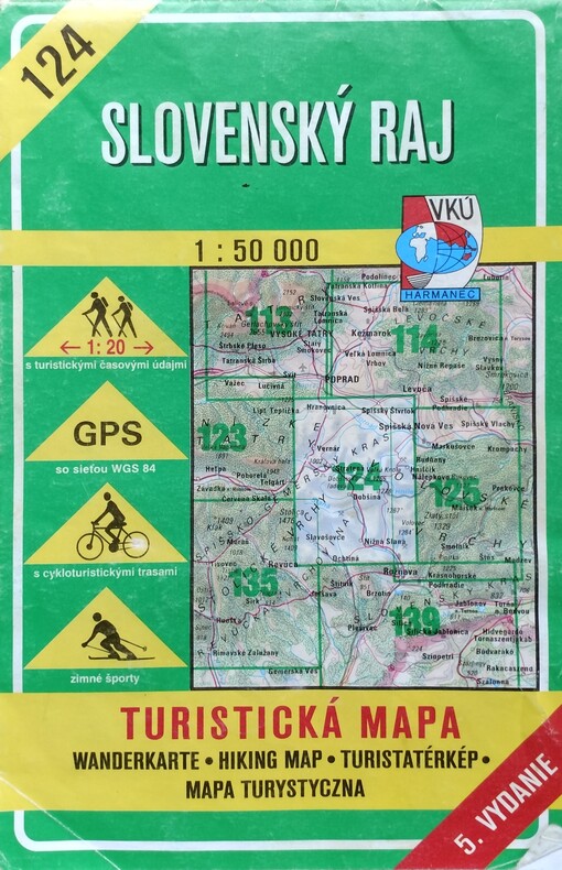 Slovenský raj [kartografický dokument]