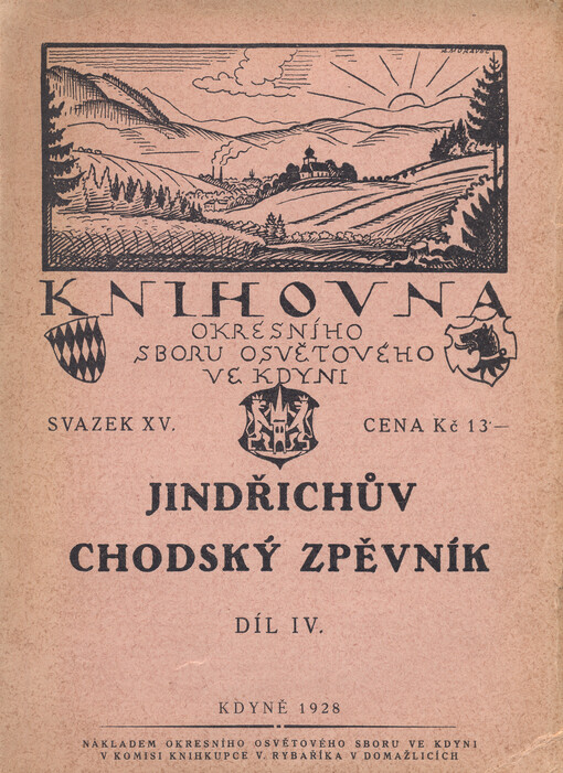 Jindřichův chodský zpěvník. Díl IV.