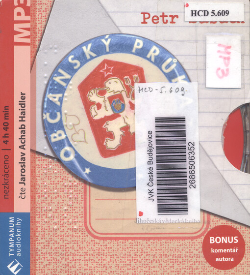 Občanský průkaz novela Petr Šabach