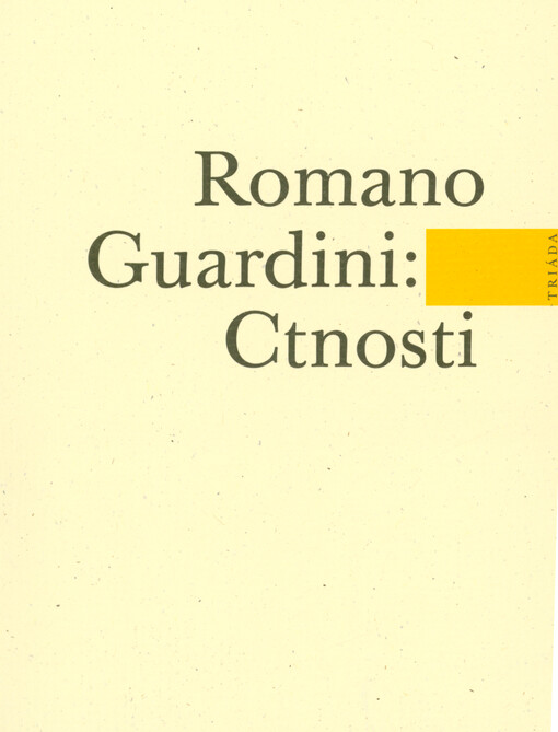 Ctnosti : meditace o podobách mravního života