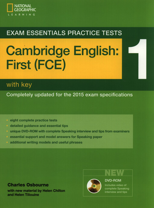 Exam essentials practice tests 1. Cambridge English: first (FCE)