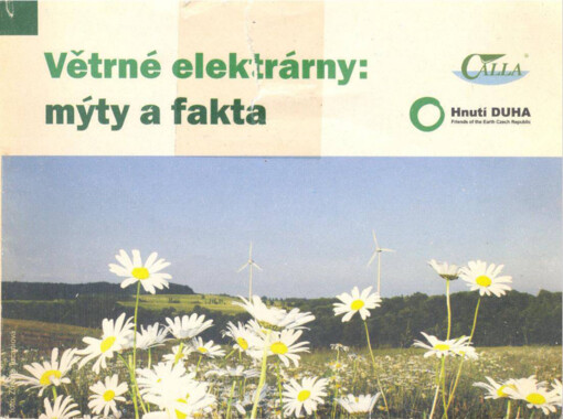 Větrné elektrárny: mýty a fakta