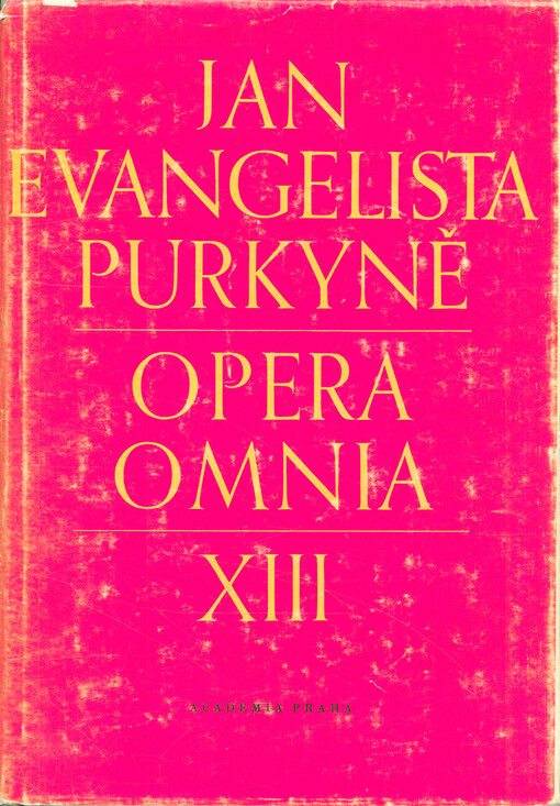 Sebrané spisy. Svazek 13, Autobiografické stati, Bibliographia