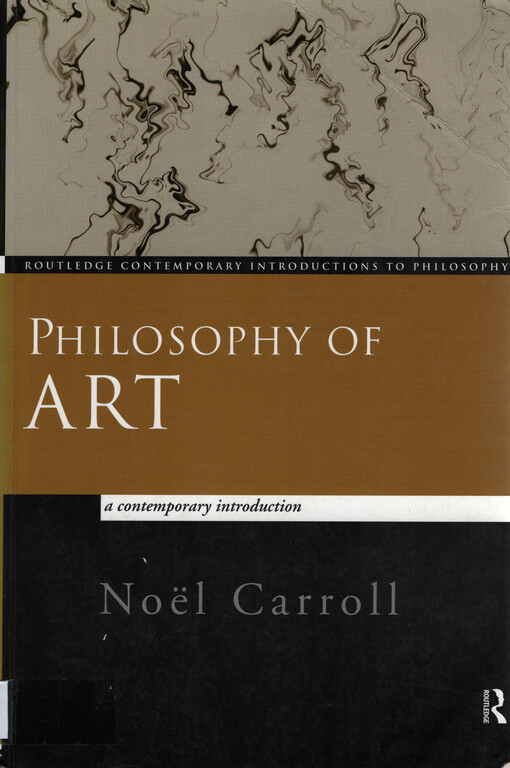 Philosophy of art :a contemporary introduction