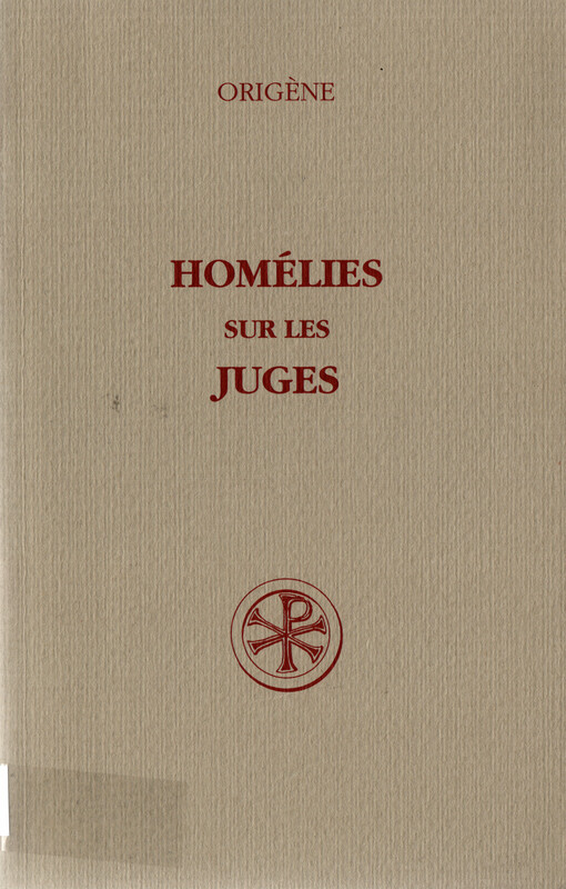 Homélies sur les Juges