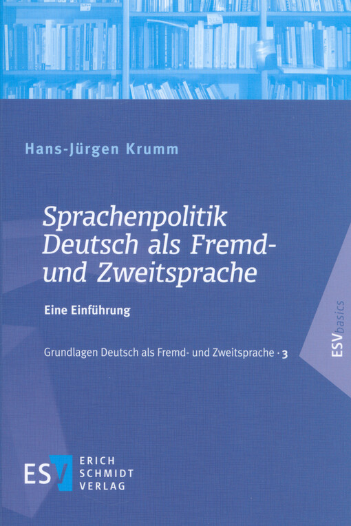 Sprachenpolitik Deutsch als Fremd- und Zweitsprache : eine Einführung