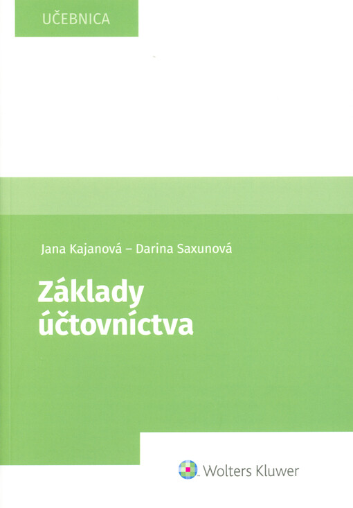 Základy účtovníctva : učebnica