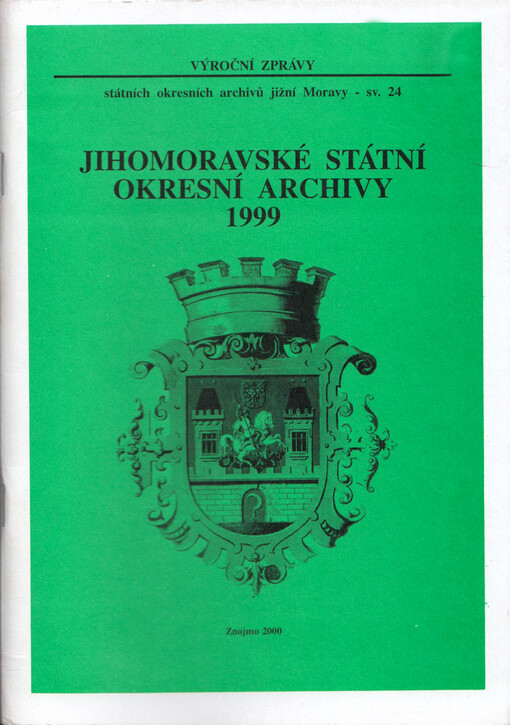 Jihomoravské státní okresní archivy