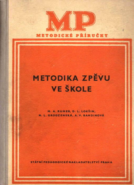 Metodika zpěvu ve škole