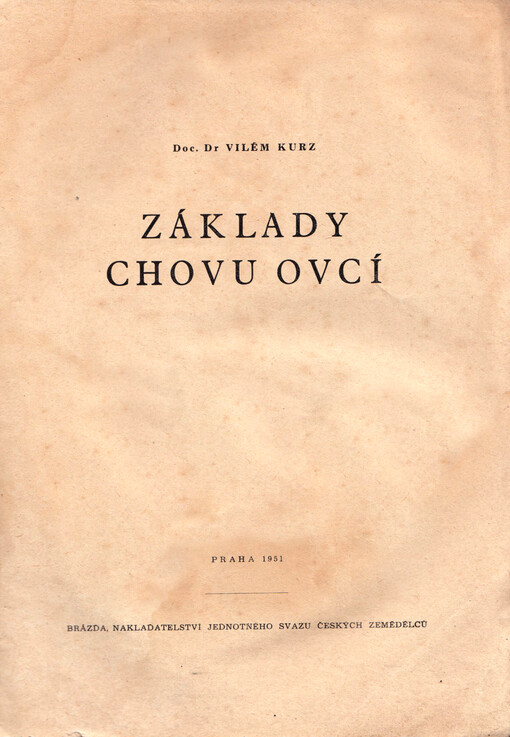 Základy chovu ovcí