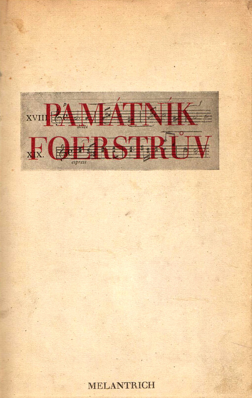 Památník Foerstrův