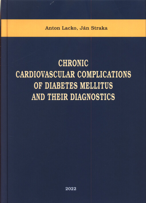 Chronic Cardiovascular Complications of Diabetes Mellitus and Their Diagnostics