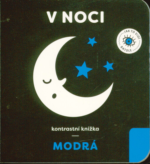 V noci : kontrastní knížka - modrá