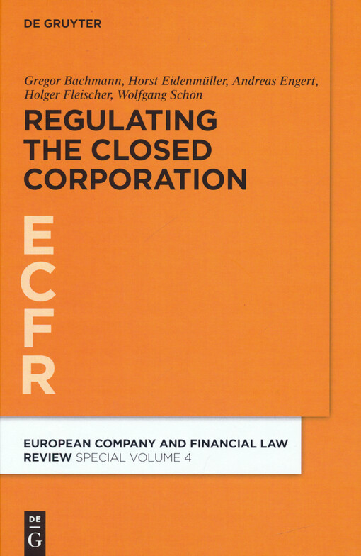 Regulating the closed corporation