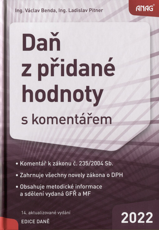 Daň z přidané hodnoty s komentářem : 2022