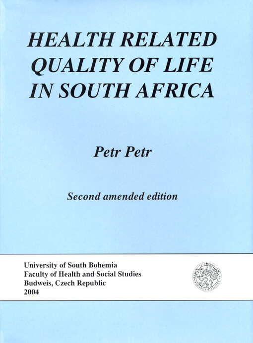 Health related quality of life in South Africa